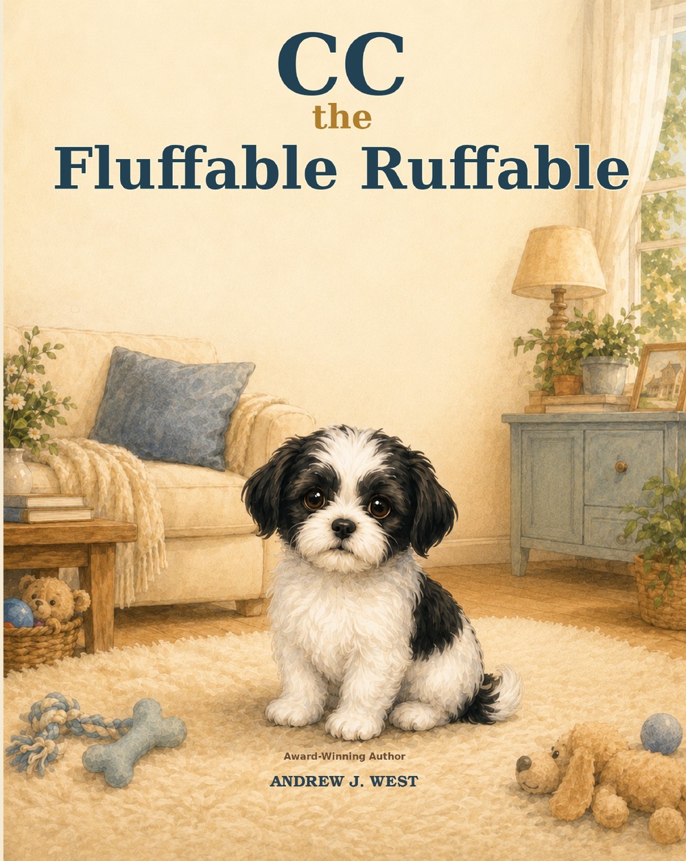 CC the Fluffable Ruffable by Andrew J. West book cover