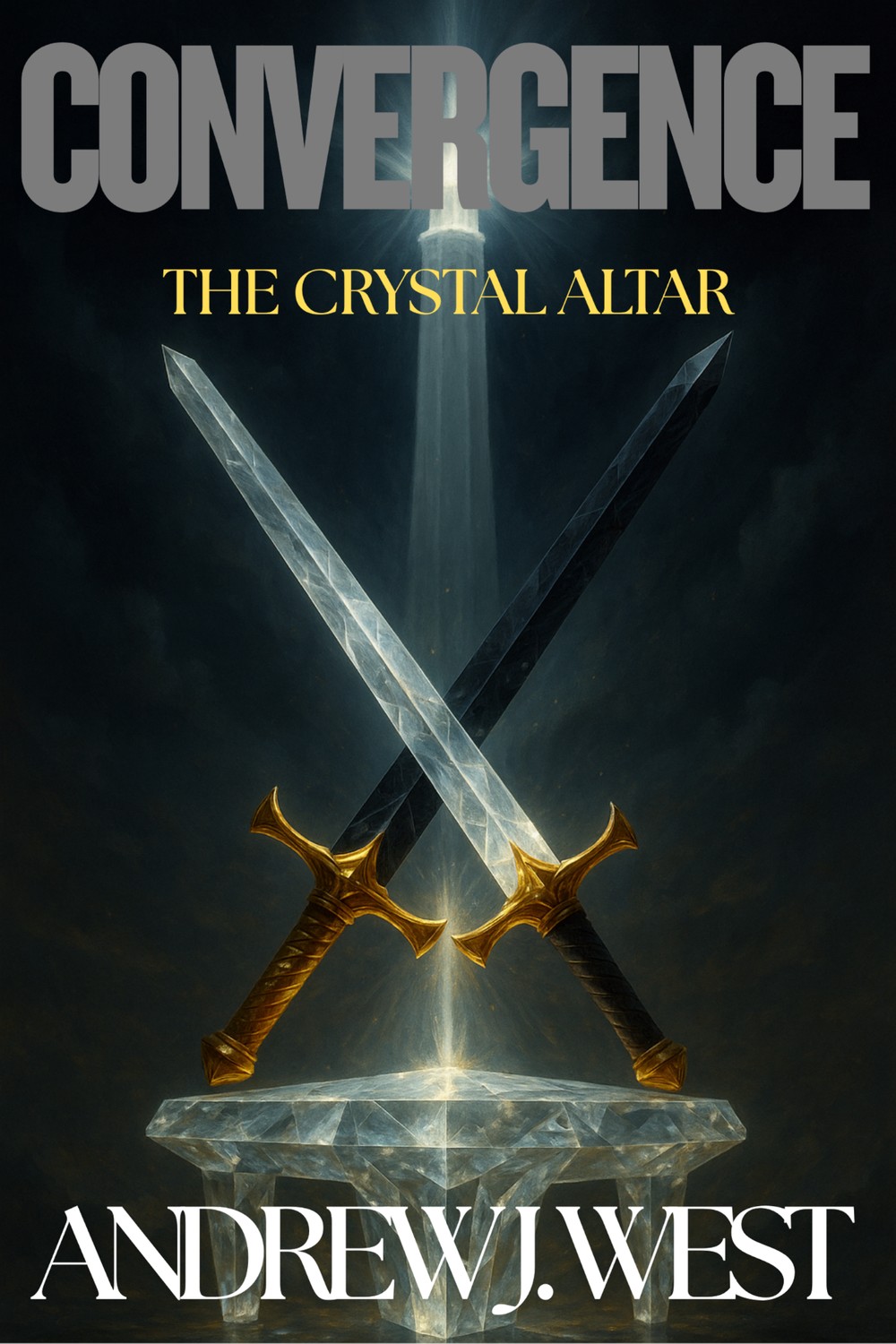 Convergence: The Crystal Altar by Andrew J. West book cover