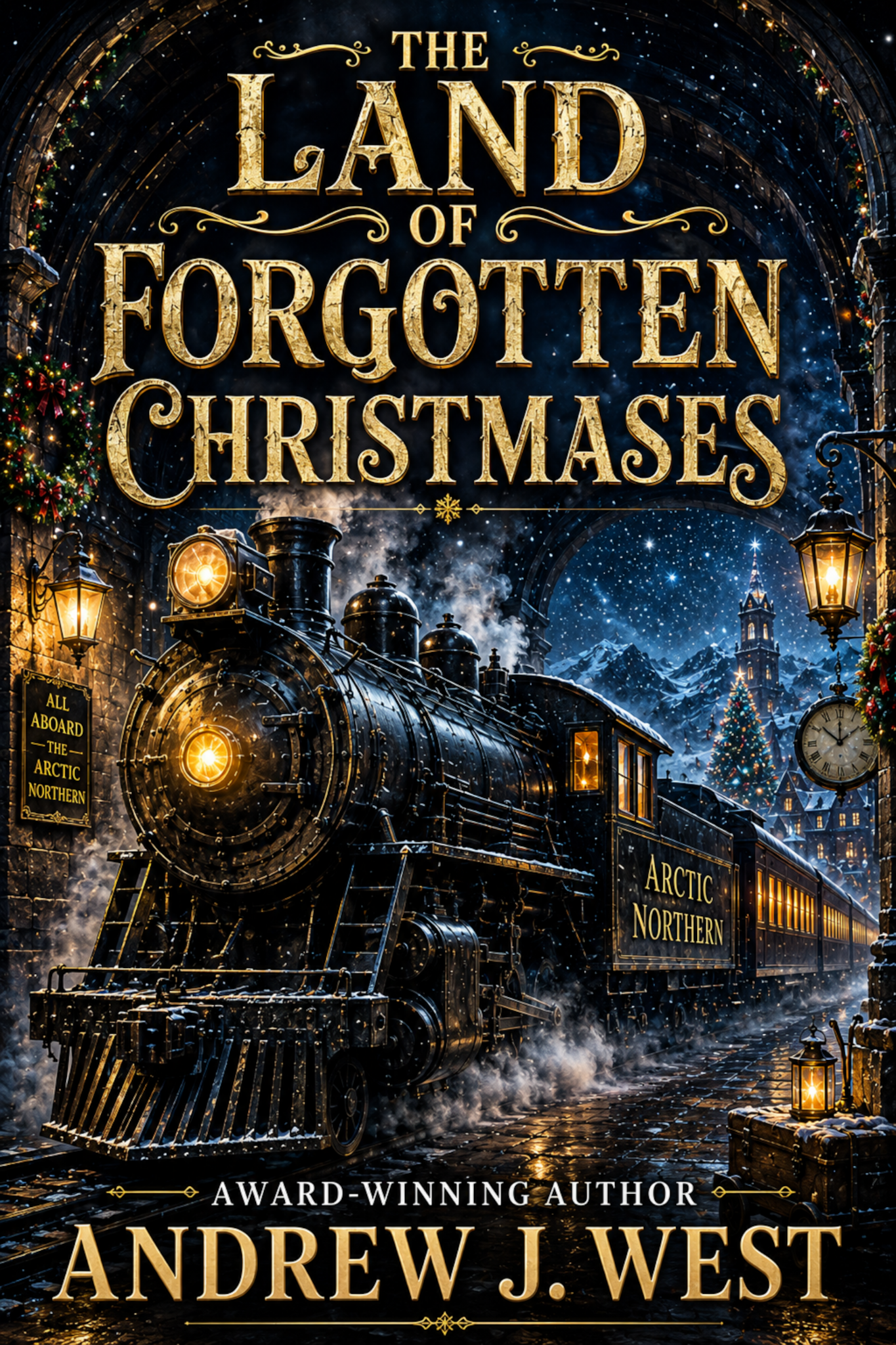 The Land of Forgotten Christmases by Andrew J. West book cover